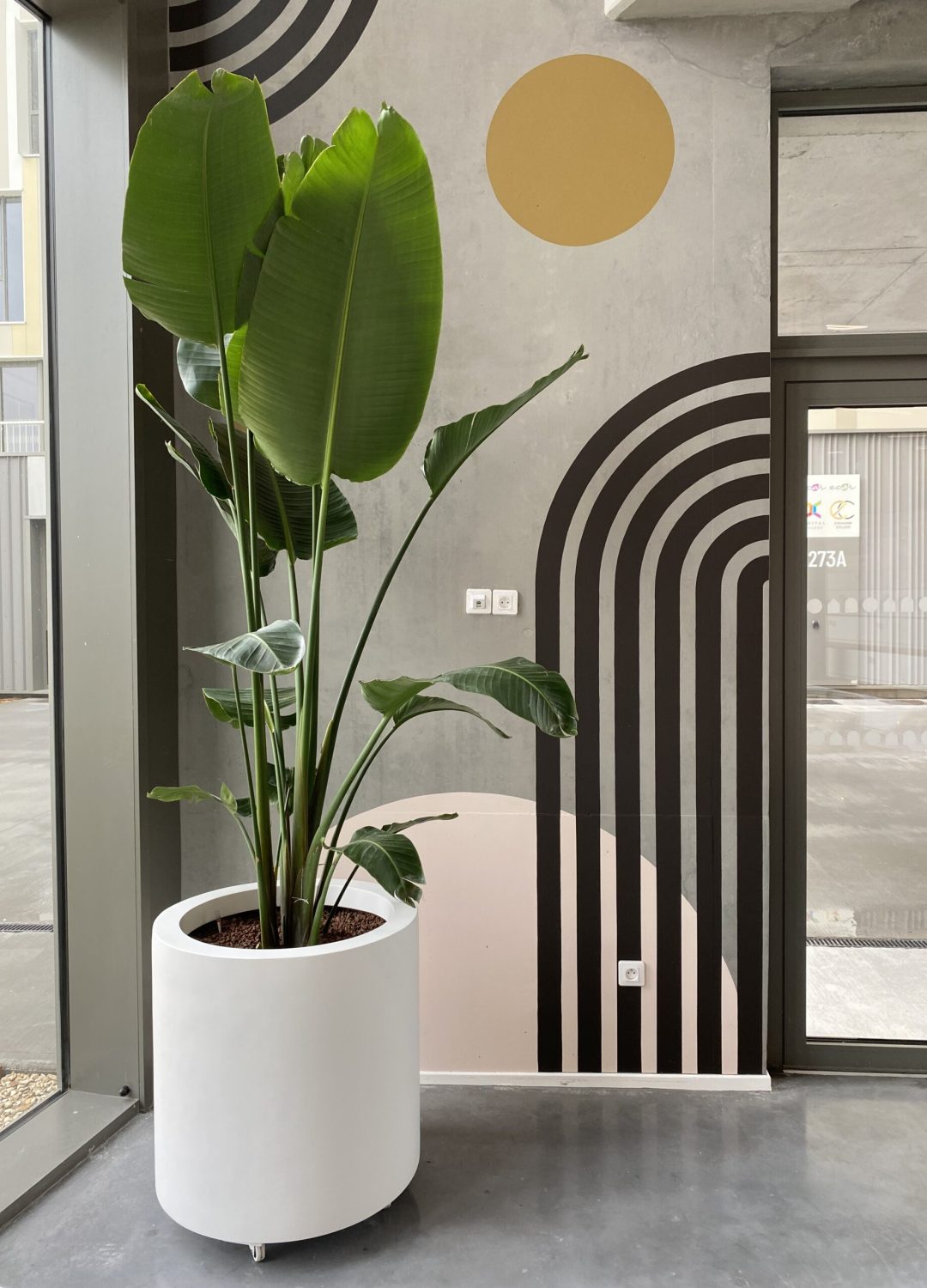 Peinture graphique bureau